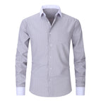 Gray fine vertical strip S