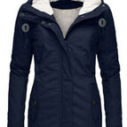 Navy Blue Hat String Clip / S