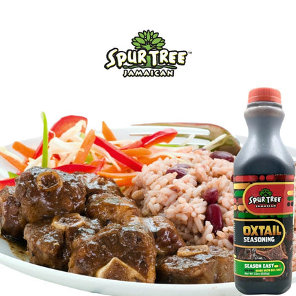 Spur Tree Oxtail Seasoning – Experience Authentic Jamaican Cuisine – All-Natural And Fresh Ingredients – Oxtail Seasoning Jamaican (33 Oz)