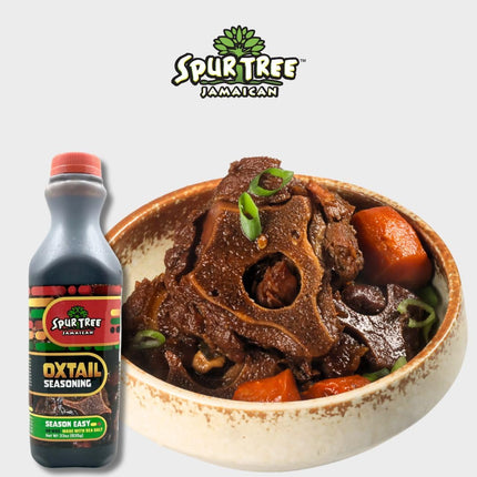 Spur Tree Oxtail Seasoning – Experience Authentic Jamaican Cuisine – All-Natural And Fresh Ingredients – Oxtail Seasoning Jamaican (33 Oz)