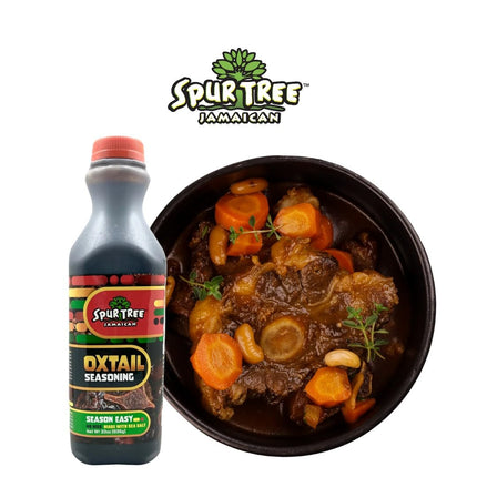 Spur Tree Oxtail Seasoning – Experience Authentic Jamaican Cuisine – All-Natural And Fresh Ingredients – Oxtail Seasoning Jamaican (33 Oz)