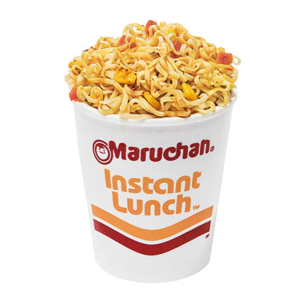 Maruchan Instant Lunch Ramen Noodles, Hot & Spicy Beef Flavor – Japanese-Style Instant Noodle Soup, Easy Meal Ready in 3 Minutes – 2.25 Oz. (12 Pack)