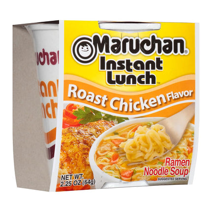 Maruchan Instant Lunch Ramen Noodles, Hot & Spicy Beef Flavor – Japanese-Style Instant Noodle Soup, Easy Meal Ready in 3 Minutes – 2.25 Oz. (12 Pack)