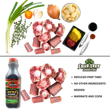 Spur Tree Oxtail Seasoning – Experience Authentic Jamaican Cuisine – All-Natural And Fresh Ingredients – Oxtail Seasoning Jamaican (33 Oz)