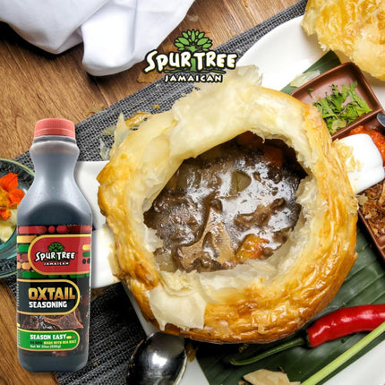 Spur Tree Oxtail Seasoning – Experience Authentic Jamaican Cuisine – All-Natural And Fresh Ingredients – Oxtail Seasoning Jamaican (33 Oz)
