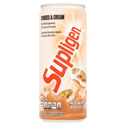 Supligen Liquid Meal Supplement, 9.87 oz (Pack of 12) – Protein & Vitamin Shake for Energy, Strength & Recovery – Ready-to-Drink Nutritional Meal