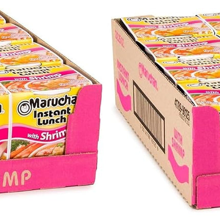 Maruchan Instant Lunch Ramen Noodles, Hot & Spicy Beef Flavor – Japanese-Style Instant Noodle Soup, Easy Meal Ready in 3 Minutes – 2.25 Oz. (12 Pack)