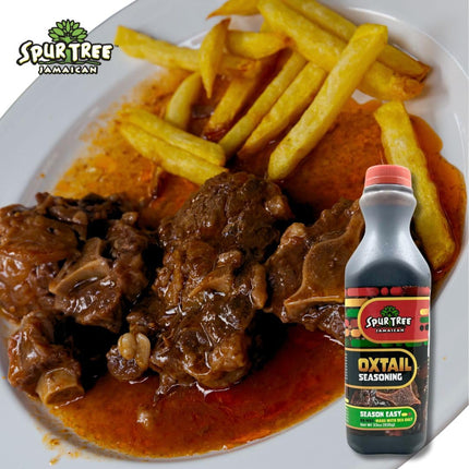 Spur Tree Oxtail Seasoning – Experience Authentic Jamaican Cuisine – All-Natural And Fresh Ingredients – Oxtail Seasoning Jamaican (33 Oz)