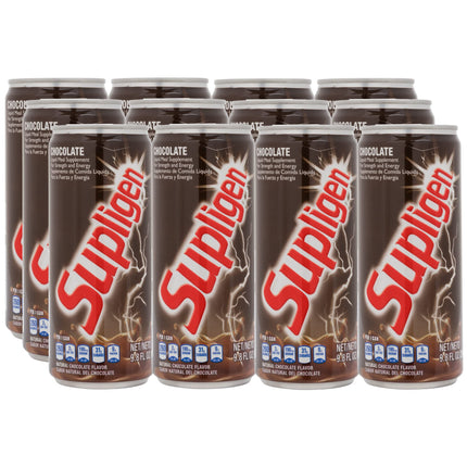 Supligen Liquid Meal Supplement, 9.87 oz (Pack of 12) – Protein & Vitamin Shake for Energy, Strength & Recovery – Ready-to-Drink Nutritional Meal