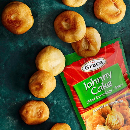 Grace Festival Mix Unique Jamaican Dough 9.5oz - 2 Pack - Caribbean Homemade Sweet Dumpling Festival Bread Mix - Fried Cornmeal Mix for Jamaican Snacks