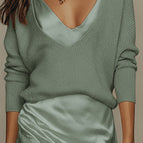 Light Green Sweater / L