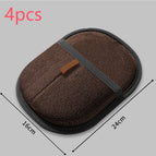 Dark brown / 4PCS