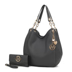 Charcoal / Vegan Leather