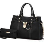 Black / Vegan Leather