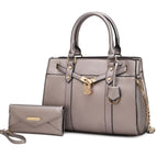 Pewter / Vegan Leather