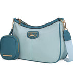 Light Blue-Turquoise / Vegan Leather