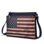 Navy / Vegan Leather