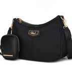 Black / Vegan Leather