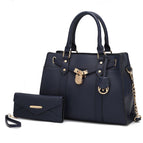 Navy / Vegan Leather