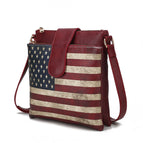 Burgundy / Vegan Leather
