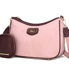 Blush-Burgundy / Vegan Leather