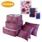 Burgundy / 3Set27Pcs